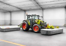 Falciatrici a dischi disco con condizionatore Claas Disco 2800 C Contour