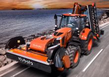 Falciatrici a dischi disco con condizionatore Kubota DMC6087T
