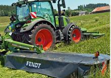 Falciatrici a dischi disco con condizionatore Fendt Slicer 3160 TLX KC