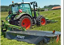 Falciatrici a dischi disco con condizionatore Fendt Slicer 3160 TLX RC