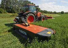 Falciatrici a dischi disco senza condizionatore Kubota DM3340