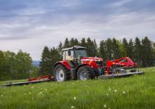 Falciatrici a dischi frontale disco con condizionatore Massey Ferguson DM357 TL-KC