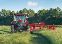 Falciatrici a dischi portate disco con condizionatore Case IH DC133