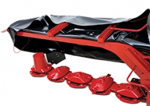 Falciatrici a dischi portate disco con condizionatore New Holland DuraDisc 108M