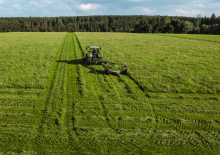 Falciatrici a dischi portate disco con condizionatore Fendt Slicer 313 T RC