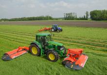 Falciatrici a dischi tamburo con condizionatore Kuhn PZ 320 C