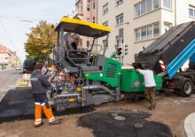 Finitrici stradali cingolate Vögele Super 1100-3
