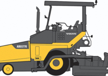 Finitrici stradali gommate Volvo ABG5770