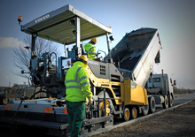 Finitrici stradali gommate Volvo ABG6870