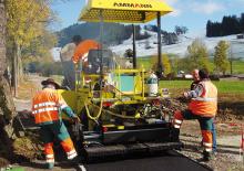Finitrici stradali gommate Ammann AFW 270 E/G