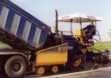 Finitrici stradali gommate Marini MF 571