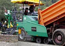 Finitrici stradali gommate Vögele Super 1203