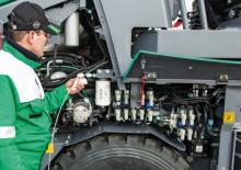 Finitrici stradali gommate Vögele Super 1303-3