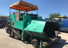 Finitrici stradali gommate Vögele Super 1502