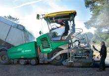Finitrici stradali gommate Vögele Super 1803-3
