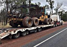 Forwarder Tigercat 1018