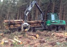 Forwarder Timberjack 1110 D