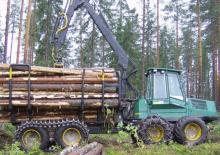 Forwarder Timberjack 1110