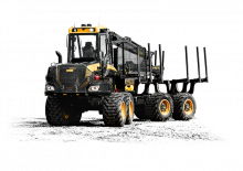 Forwarder Ponsse Bison
