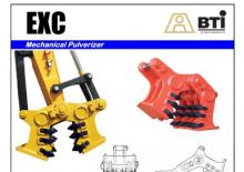 Frantumatori idraulici per calcestruzzo BTi EXC 120 CP