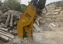 Frantumatori idraulici per calcestruzzo OSA Demolition Equipment FPV 30.2