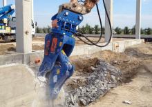 Frantumatori idraulici per calcestruzzo TREVI BENNE FR 23P