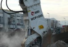 Frantumatori idraulici per calcestruzzo MBI MCP1000