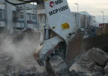 Frantumatori idraulici per calcestruzzo MBI MCP600