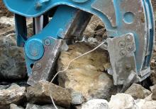 Frantumatori idraulici per calcestruzzo MSB MSHP3000CTR
