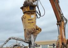 Frantumatori idraulici per calcestruzzo OSA Demolition Equipment RV 10 