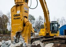 Frantumatori idraulici per calcestruzzo OSA Demolition Equipment RV 16
