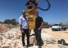 Frantumatori idraulici per calcestruzzo OSA Demolition Equipment RV 20 