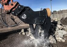 Frantumatori idraulici per calcestruzzo VTN VF19 HM 