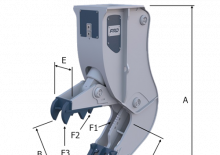 Frantumatori idraulici per calcestruzzo FRD VS40E