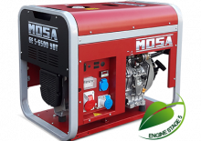 Generatori diesel Mosa GE 6500 DES/GS