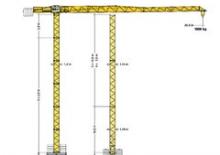 Gru a torre - rotazione alta Liebherr 30 EC-B 2,5