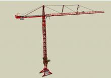Gru a torre - rotazione alta Wolffkran 8540 FL 20/40