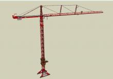Gru a torre - rotazione alta Wolffkran 8540 FL 20/40