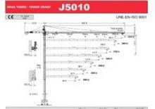 Gru a torre - rotazione alta Jaso J5010