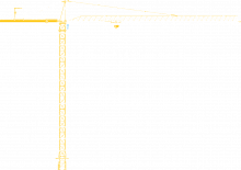 Gru a torre - rotazione alta Potain MC 175C