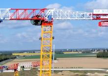 Gru a torre - rotazione alta Raimondi MRT 102