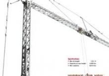 Gru a torre - rotazione bassa Terex Comedil (Zeppelin) CBR 36 H
