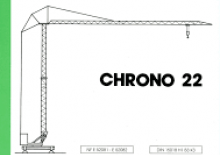 Gru a torre - rotazione bassa BPR-Cadillon Chrono 22
