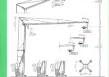 Gru a torre - rotazione bassa BPR-Cadillon Chronoflash 20 A (1,5 t)