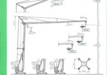 Gru a torre - rotazione bassa BPR-Cadillon Chronoflash 20 A (1,5 t)