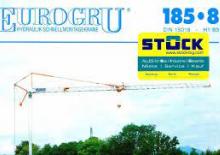 Gru a torre - rotazione bassa Eurogru ® E 185.8-25