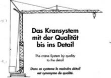 Gru a torre - rotazione bassa König K 24 S