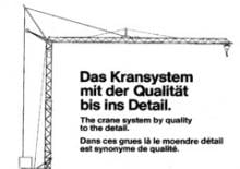Gru a torre - rotazione bassa König K 28 S