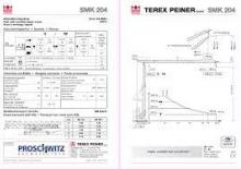 Gru a torre - rotazione bassa Terex Peiner SMK 204-2,0 m