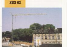 Gru a torre - rotazione bassa Zeppelin ZBS 63
